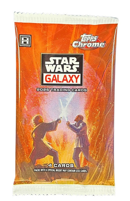 2025 Topps Star Wars Chrome Galaxy Hobby Pack