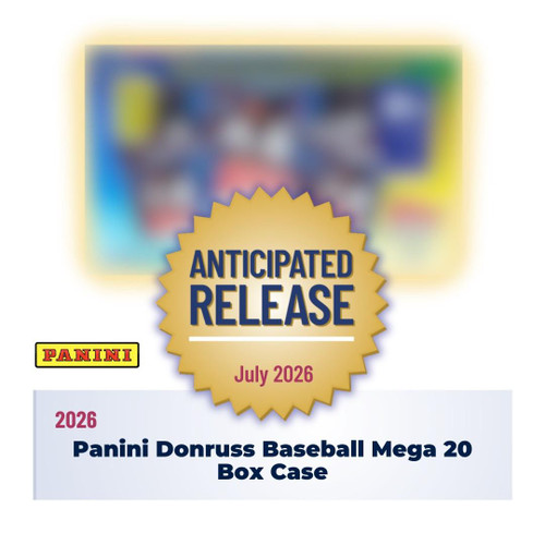 2026 Panini Donruss Baseball Mega 20 Box Case