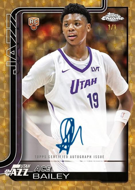 Topps Chrome Autographs Super Fractor