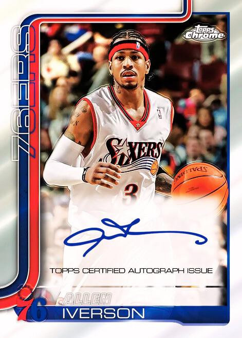 2025/26 Topps Chrome Basketball Sapphire Edition 10 Box Case