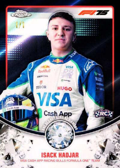 2025 Topps Chrome Formula 1 Racing Hobby Box