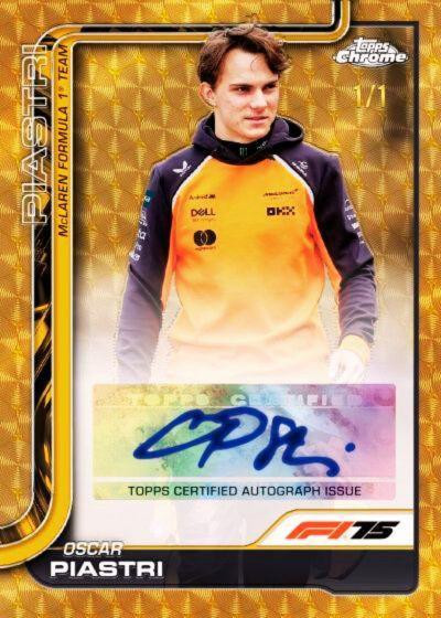 2025 Topps Chrome Formula 1 Racing Blaster 40 Box Case