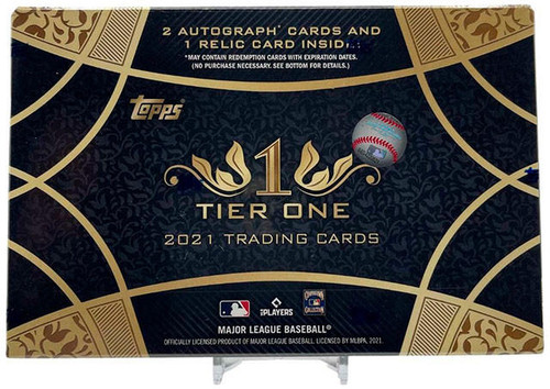 2021 Topps Tier One Baseball Hobby Box