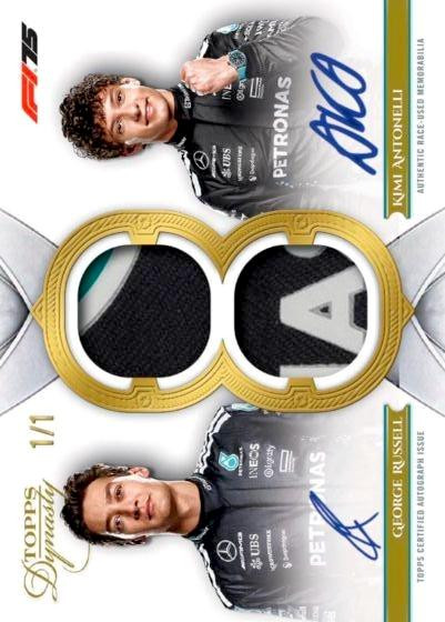 2025 Topps Dynasty Formula 1 Racing Hobby 5 Box Case