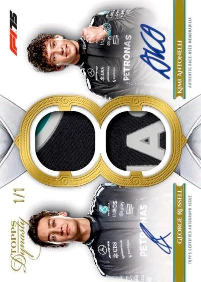 Dynasty Constructor Team Dual Relic Autograph – Gold Parallel
