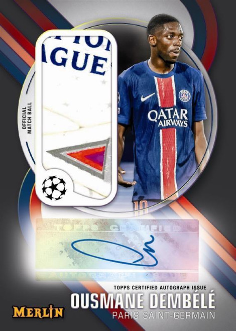 2024/25 Topps UEFA Club Competitions Merlin Chrome Soccer Blaster Box