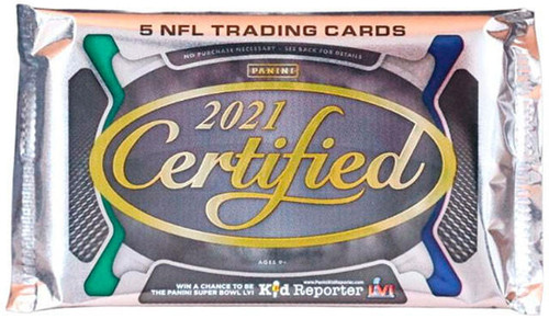 2021 Panini Certified Football Hobby Pack