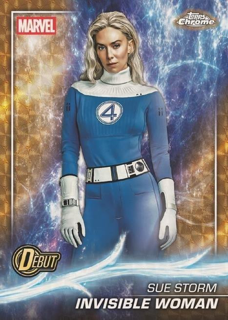 2025 Topps Chrome Marvel Studios Hobby 8 Box Case