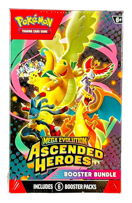 Pokemon Mega Evolution Ascended Heroes Booster Bundle Box