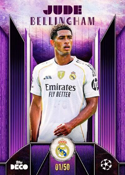 2025/26 Topps UEFA Champions League Deco Card Collection Soccer