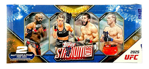 2025 Topps Stadium Club UFC Hobby Box