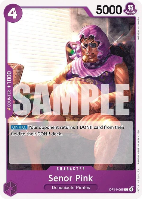  Senor Pink