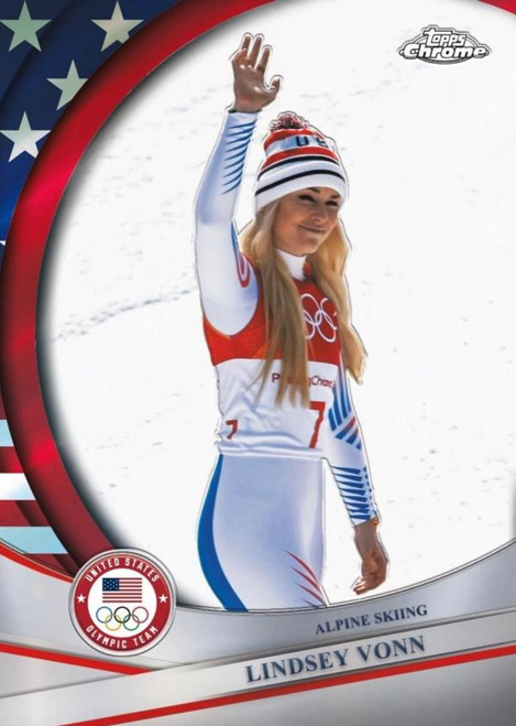 2026 Topps Chrome US Winter Olympics & Paralympic Team Hopefuls