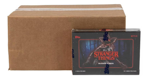 2025 Topps Stranger Things Welcome to the Upside Down Hobby 10 Box Case