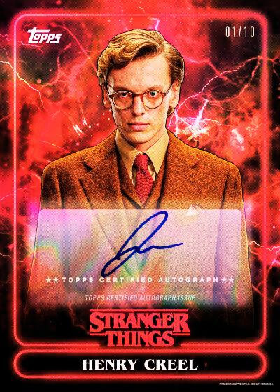 2025 Topps Stranger Things Welcome to the Upside Down Hobby Box