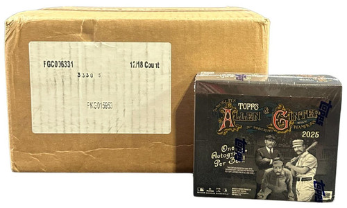 2025 Topps Allen & Ginter X 12 Box Case
