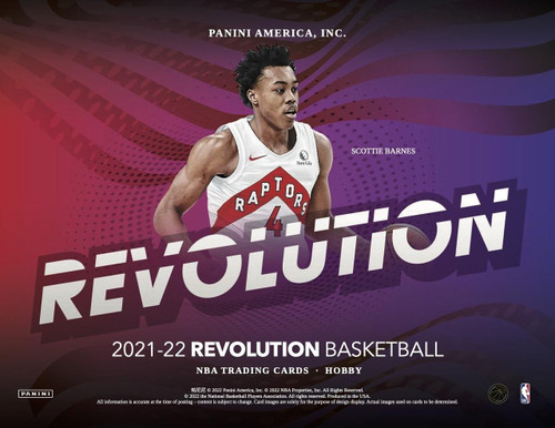 2021/22 Panini Revolution Basketball Hobby 16 Box Case