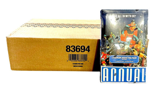 2024/25 Upper Deck DC Annual Hobby 16 Box Case