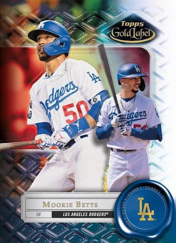 2022 Topps Gold Label Baseball Hobby 16 Box Case