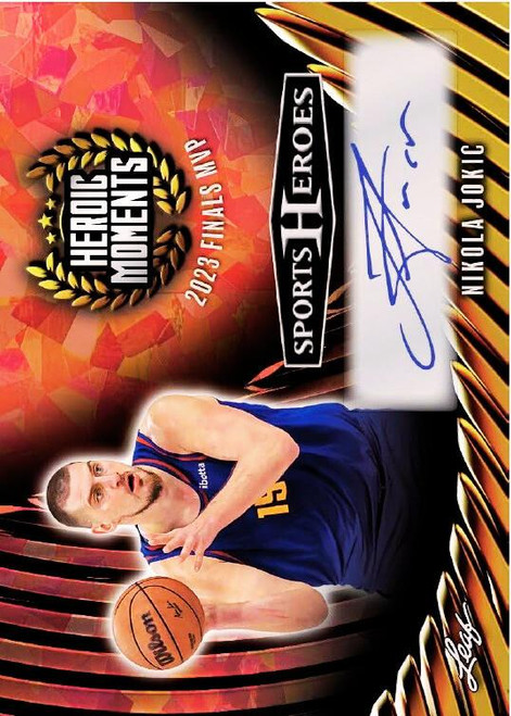 2026 Leaf Metal Super Sports Heroes Box