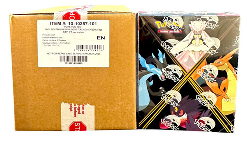 Pokemon 2026 Q1 Mini Portfolio 6 Box Case