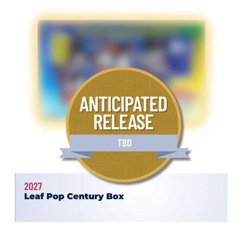 2022 Leaf l Pop Century 新品未開封ボックス 2027 Leaf Pop Century Box