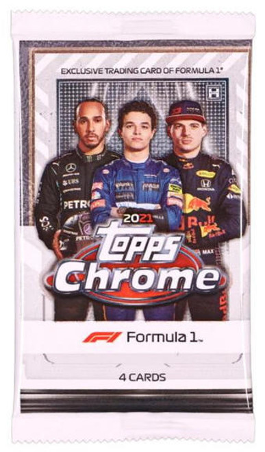 2021 Topps Chrome Formula 1 Racing Hobby Pack