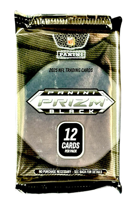 2025 Panini Prizm Black Football Hobby Pack