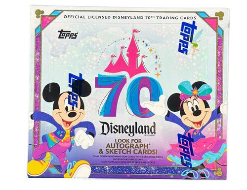 2025 Topps Disneyland 70th Anniversary Hobby Box