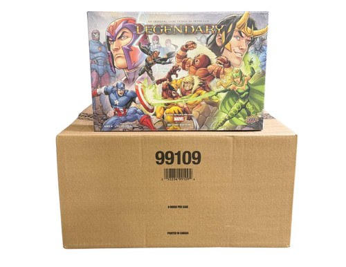 2026 Upper Deck Legendary Marvel Second Edition Core Set 6 Box Case