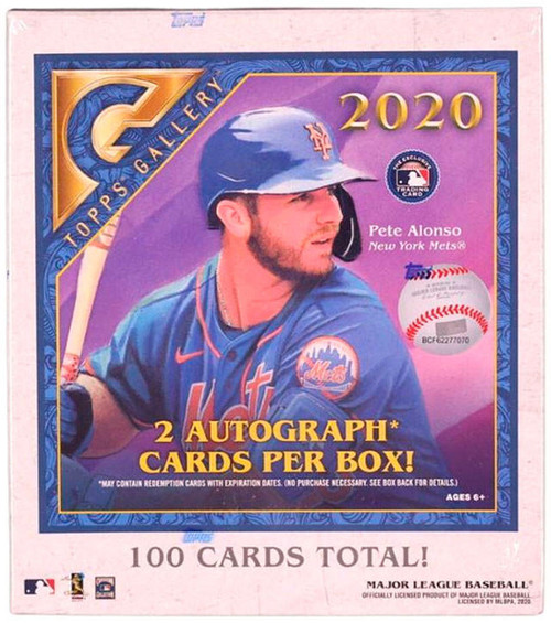 2020 Topps Gallery Baseball Mega Box