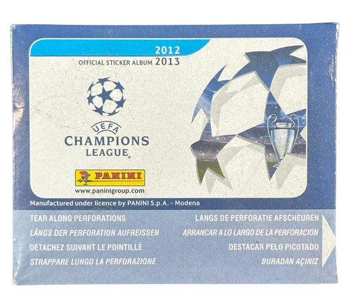 2012/13 Panini UEFA Champions League Soccer Sticker Collection Box