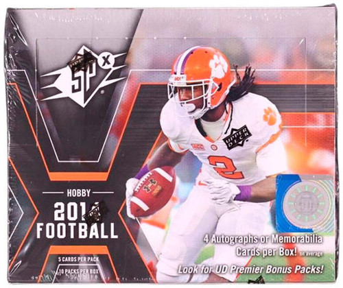 2014 Upper Deck SPx Football Hobby Box