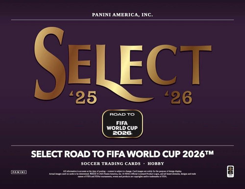 2025/26 Panini Select Road to World Cup Soccer Hobby Pack