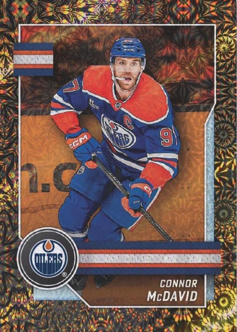 NHL Player Stickers II Orange Parallel
