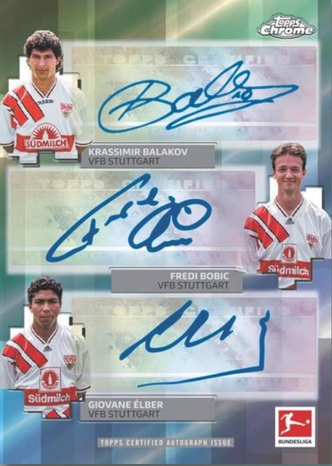 2025/26 Topps Chrome Bundesliga Soccer Hobby Pack
