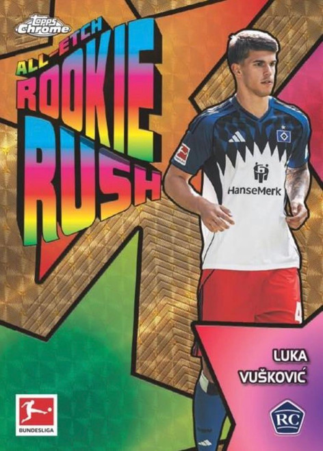 2025/26 Topps Chrome Bundesliga Soccer Hobby Pack