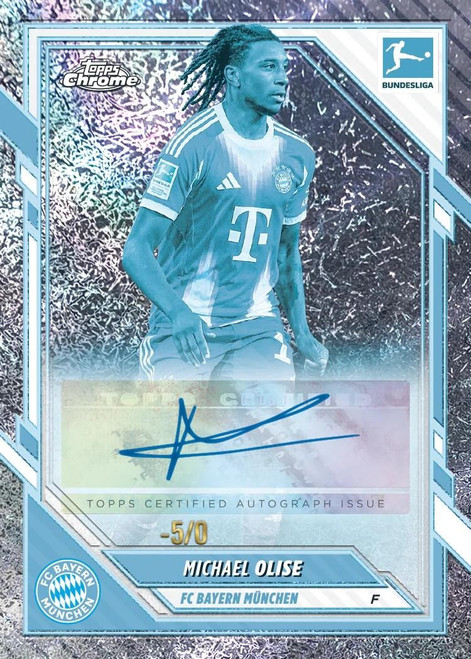 2025/26 Topps Chrome Bundesliga Soccer Blaster Box