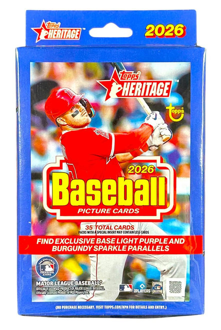 2026 Topps Heritage Baseball Hanger Box