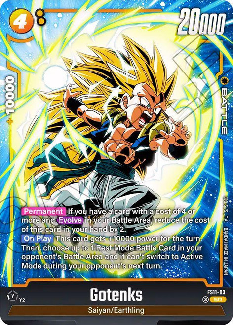 Dragon Ball Super TCG: The Phase of Evolution Starter Deck EX (FS11) Display