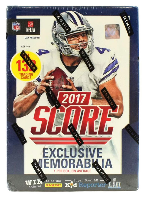 2017 Panini Score Football Blaster Box