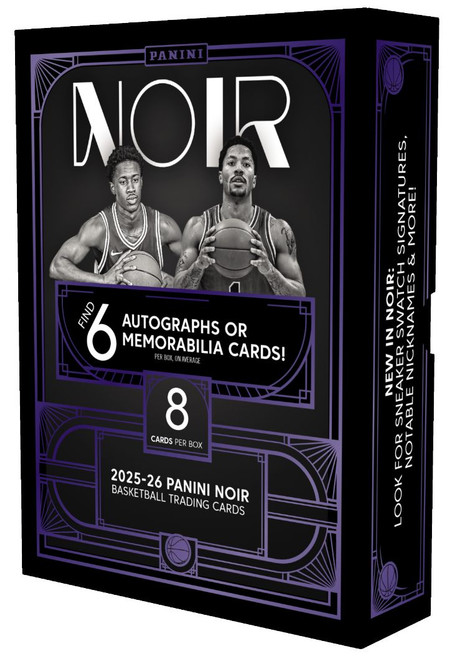 2025/26 Panini Noir Basketball Hobby Box