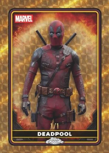 2025 Topps Chrome Marvel Deadpool Hobby Box