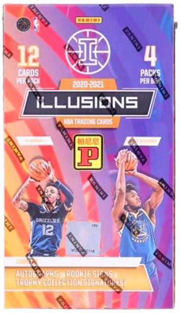 2020/21 Panini Illusions Basketball Tmall Edition Box
