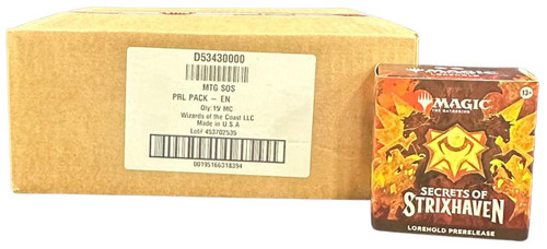 Magic: The Gathering Secrets of Strixhaven Pre-Release Kit 15 Box Case