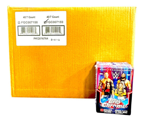 2026 Topps WWE Chrome Blaster 40 Box Case