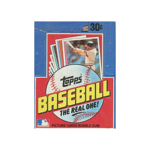 1982 Topps Baseball Wax