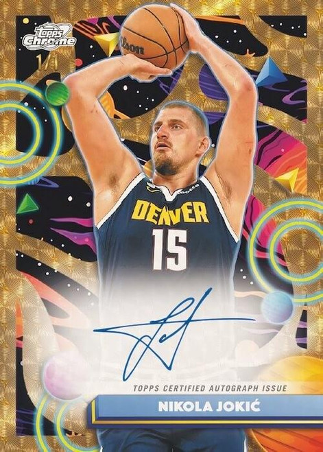 Cosmic Chrome Autograph Variation.