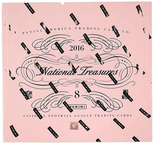 2016 Panini National Treasures Football Hobby Box