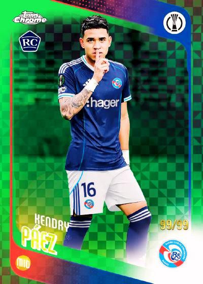 2025/26 Topps UEFA Club Competitions Chrome Soccer Hanger Box